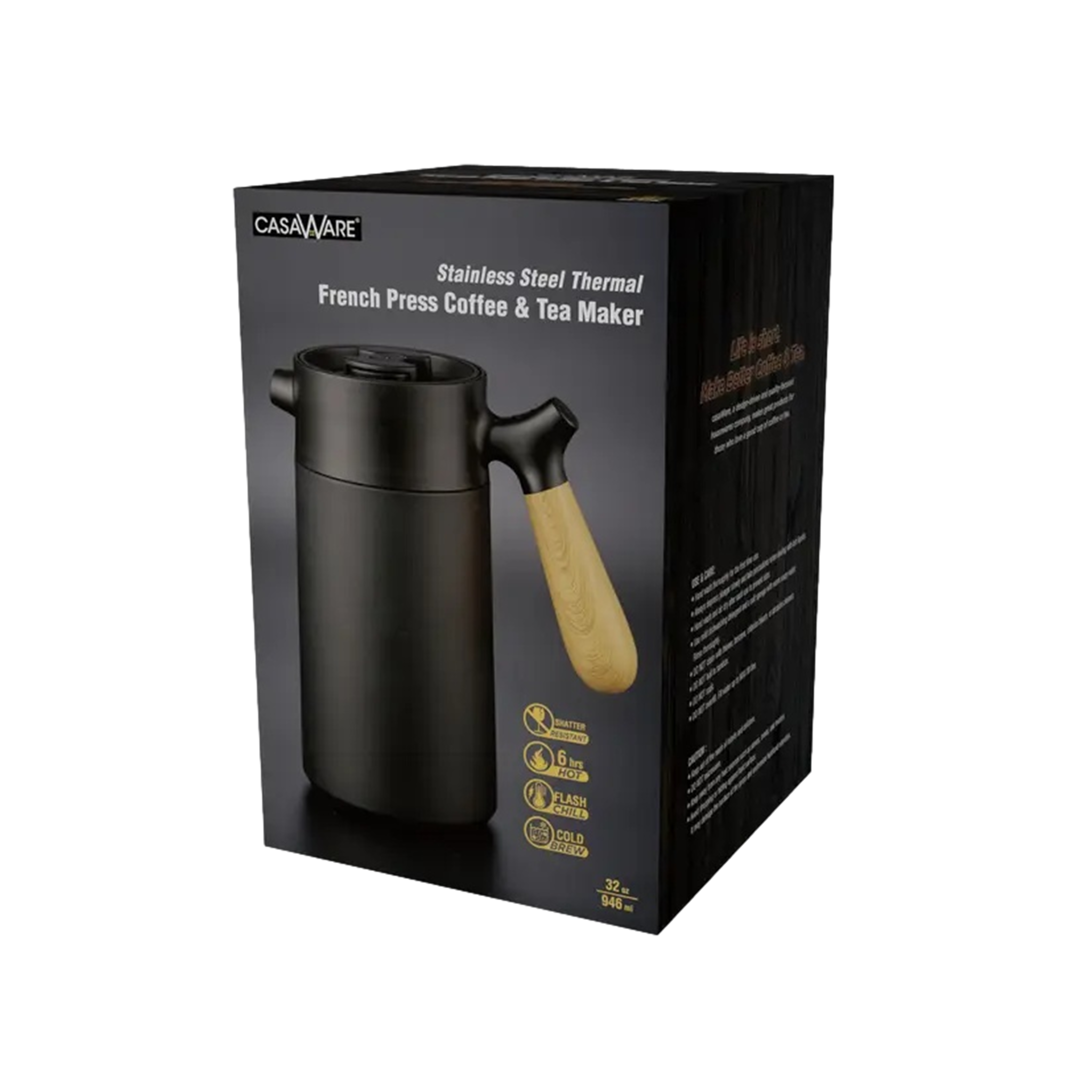Vacuum Insulated French Press