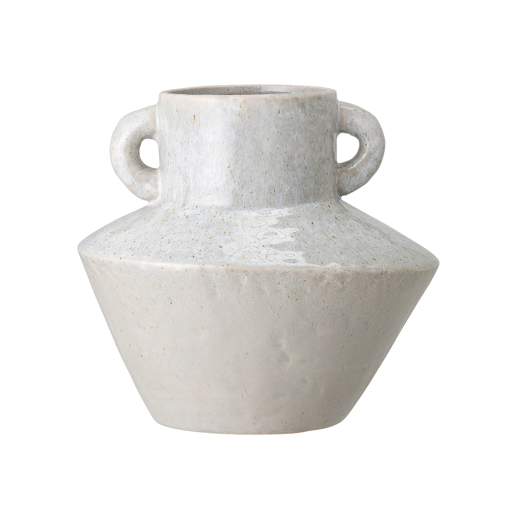 Stoneware Vase with Handles
