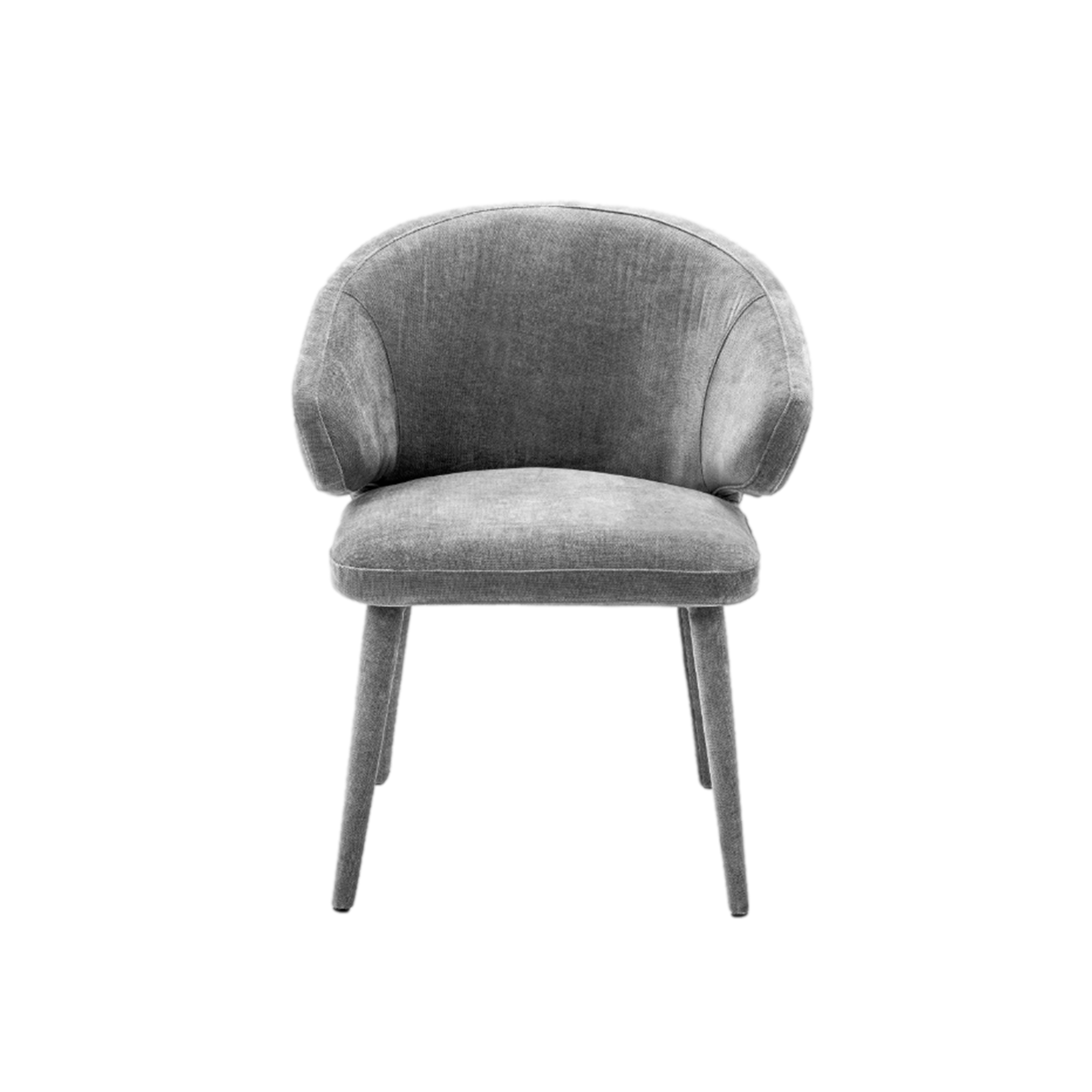 Cardinale Dining Chair (Grey) Mayker Interiors