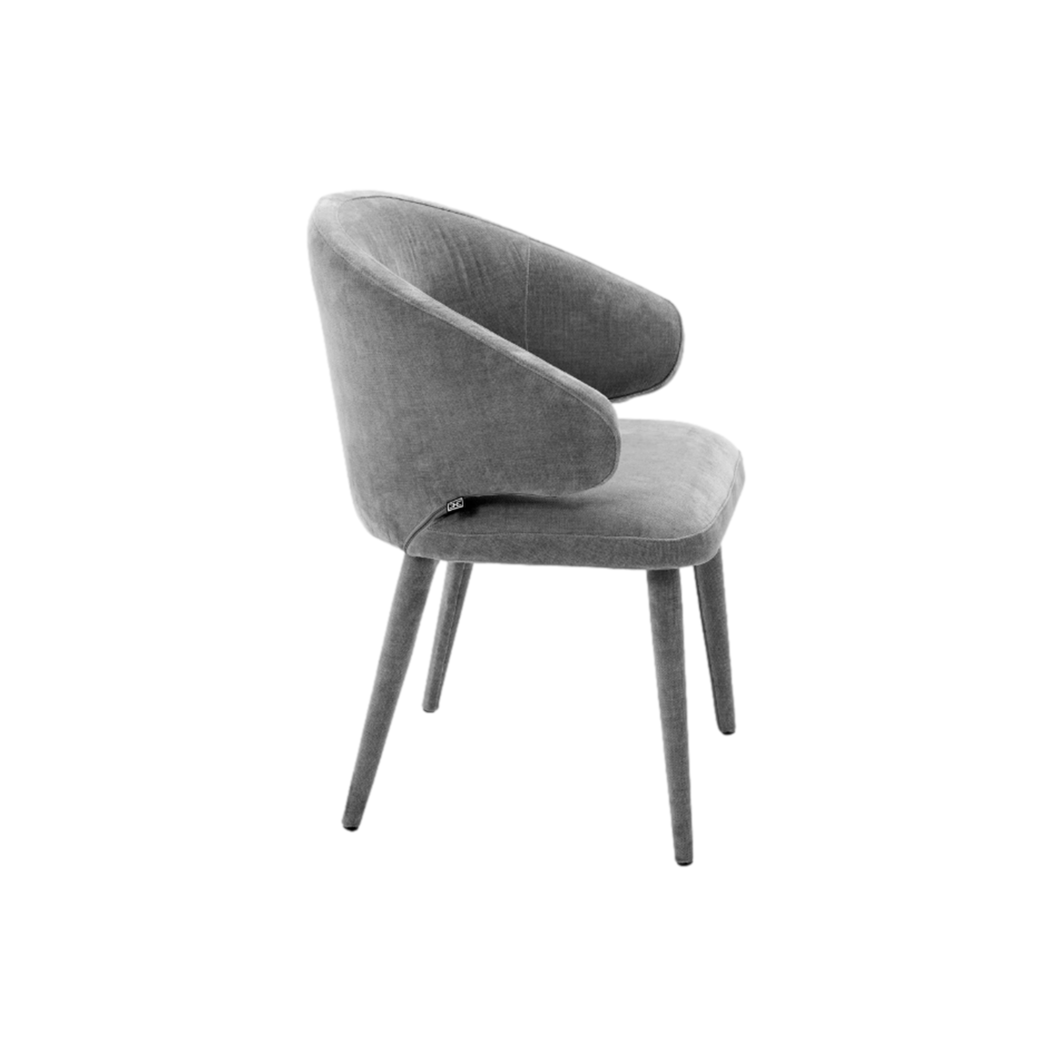 Cardinale Dining Chair (Grey) Mayker Interiors