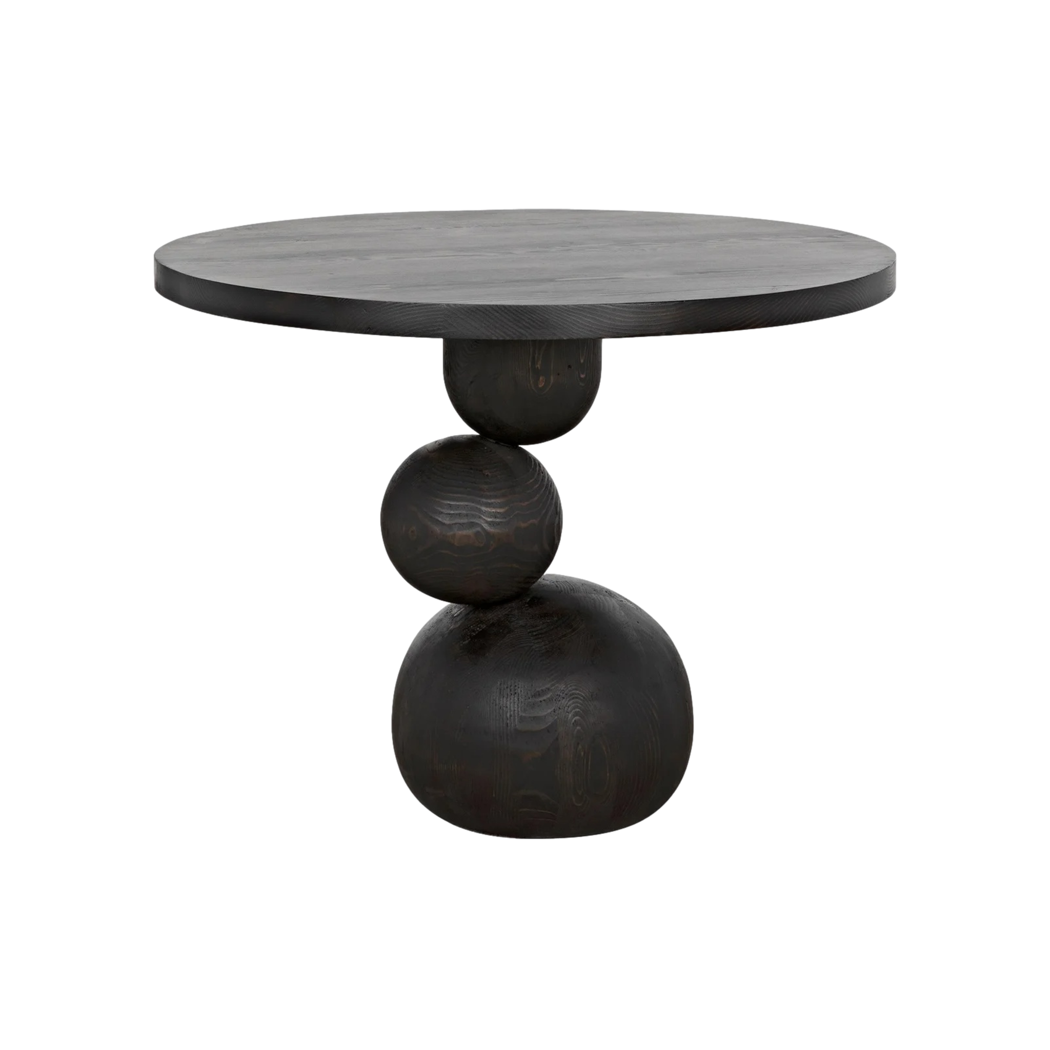 Boulder Breakfast Table in Black Mayker Interiors