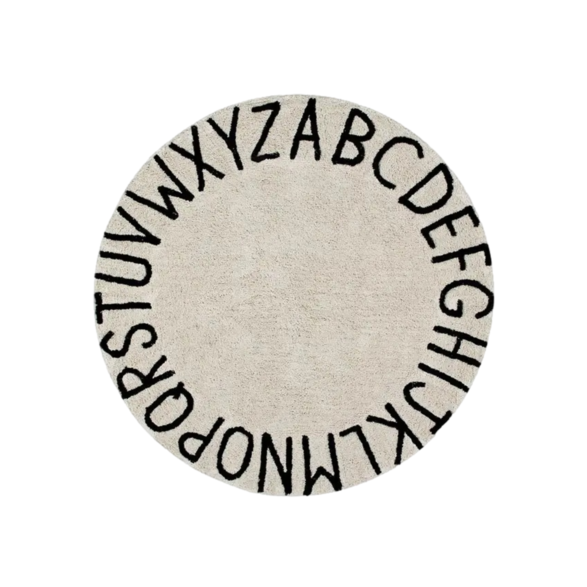 ABC Rug in Cream
