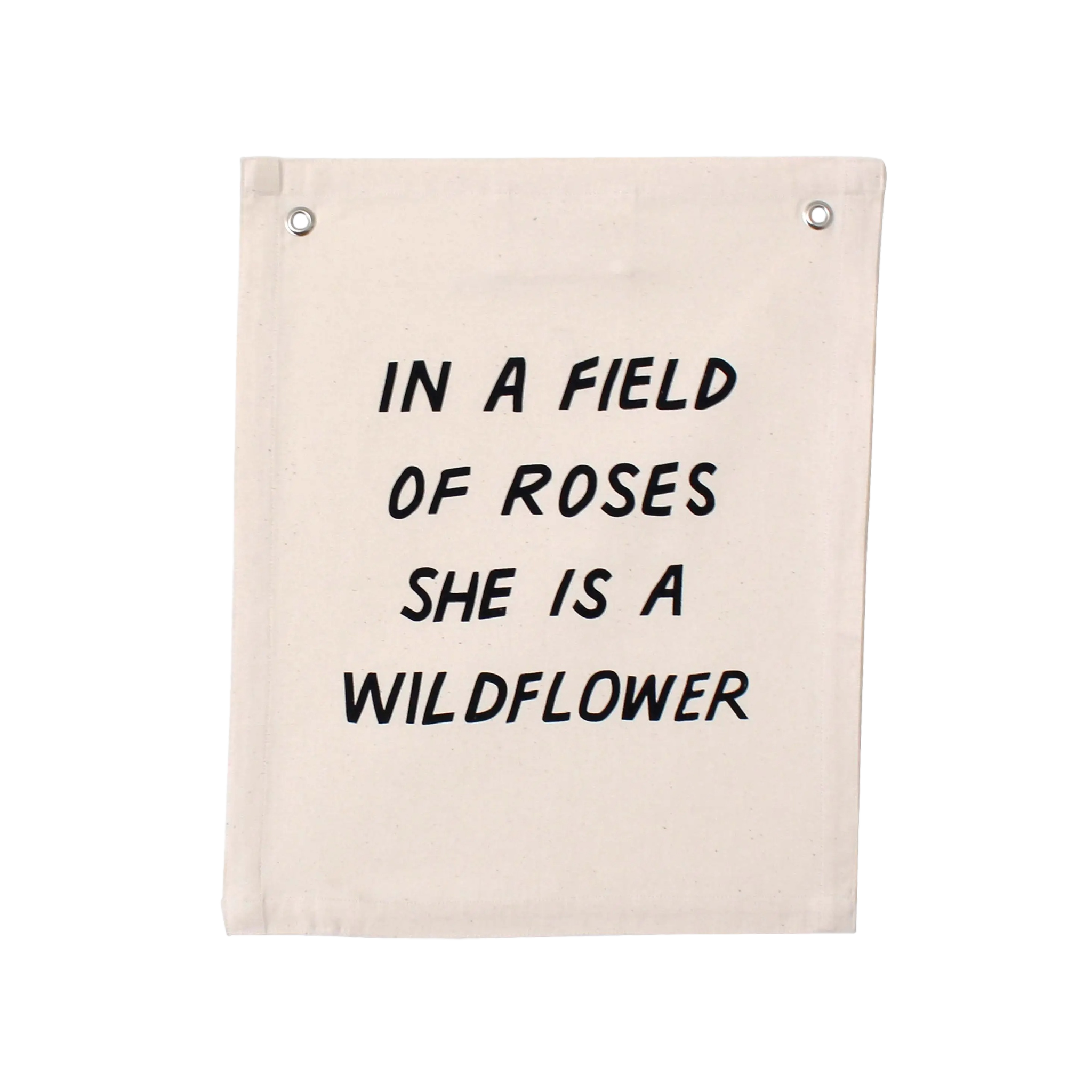 She is a Wildflower Banner
