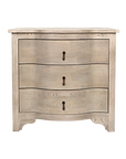 Curved Front Side Table