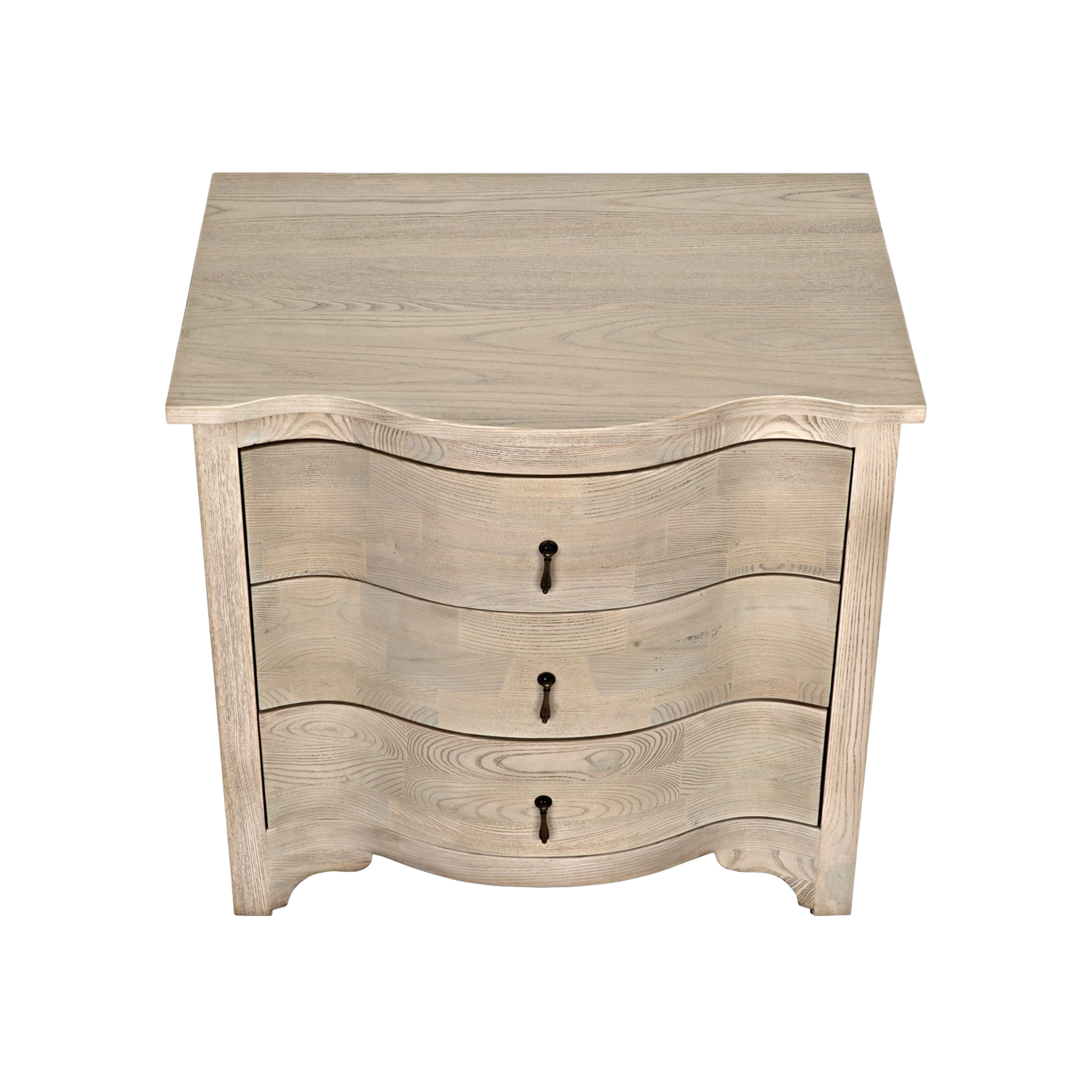 Curved Front Side Table