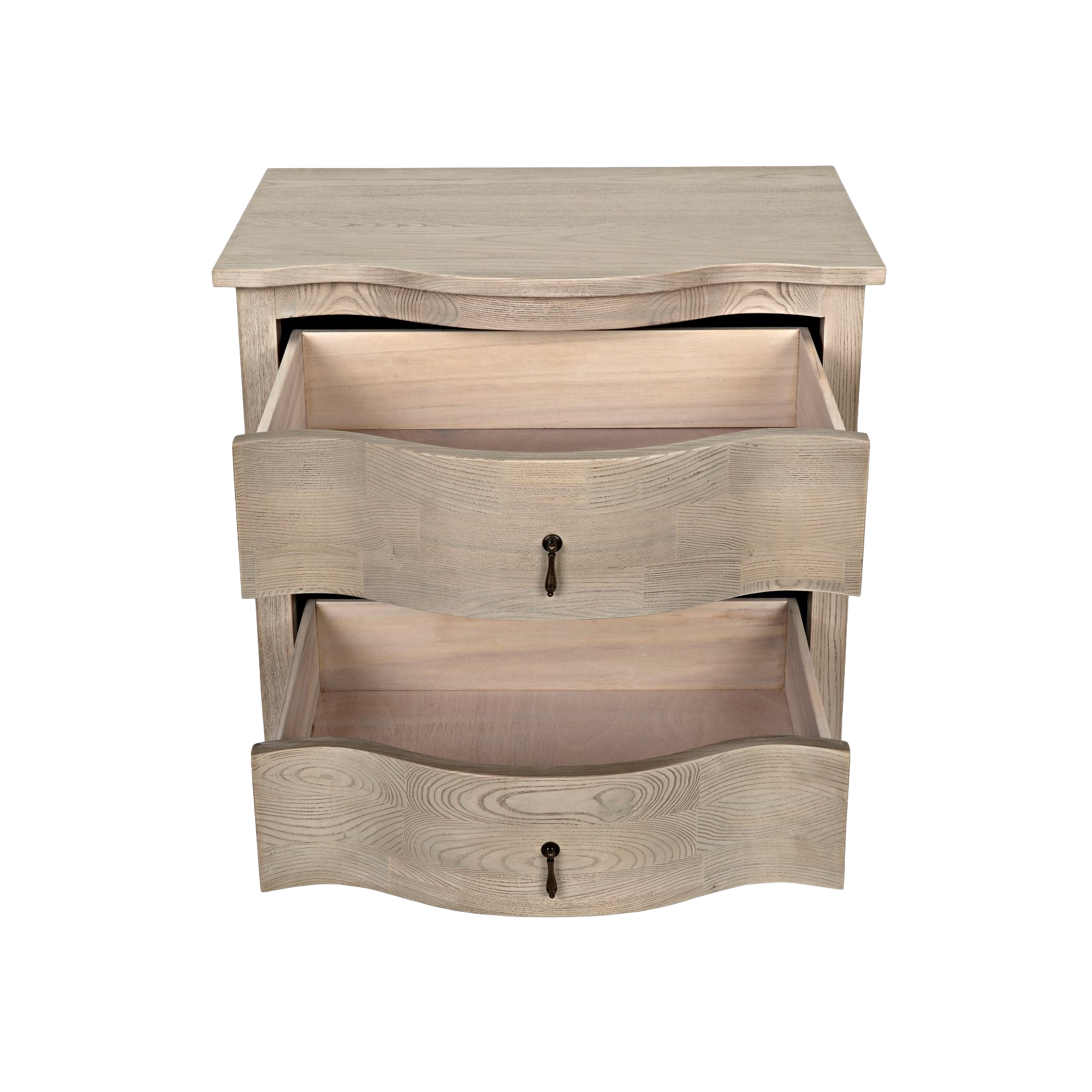 Curved Front Side Table