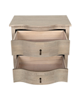 Curved Front Side Table