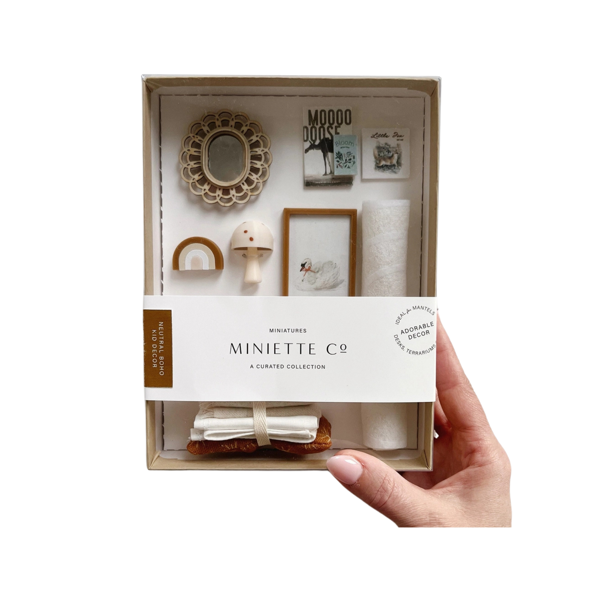 Dollhouse Miniature Bedroom Set