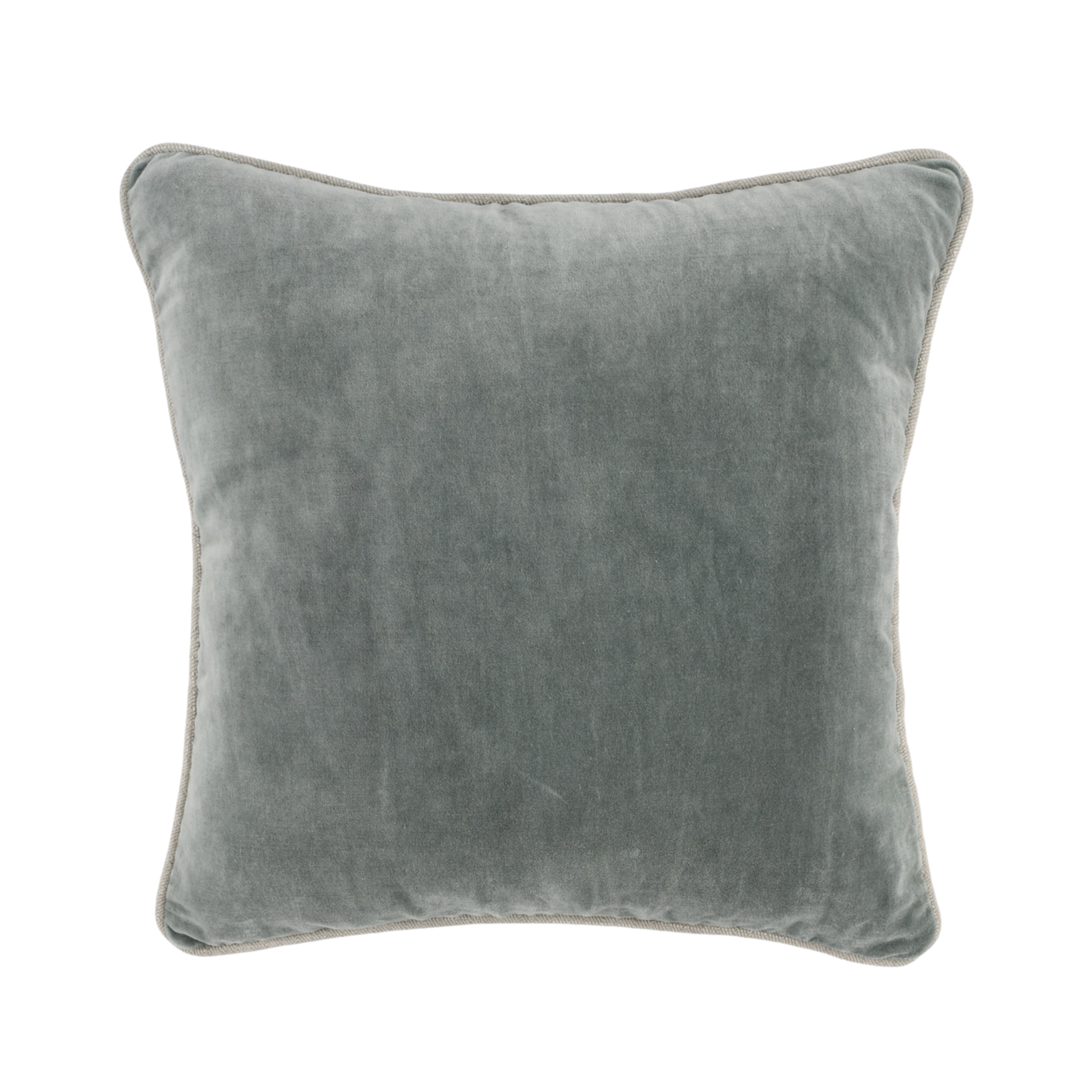 Heirloom Velvet Pillow in Bay Green