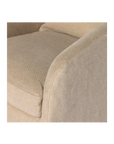 Topanga Swivel Chair in Flax