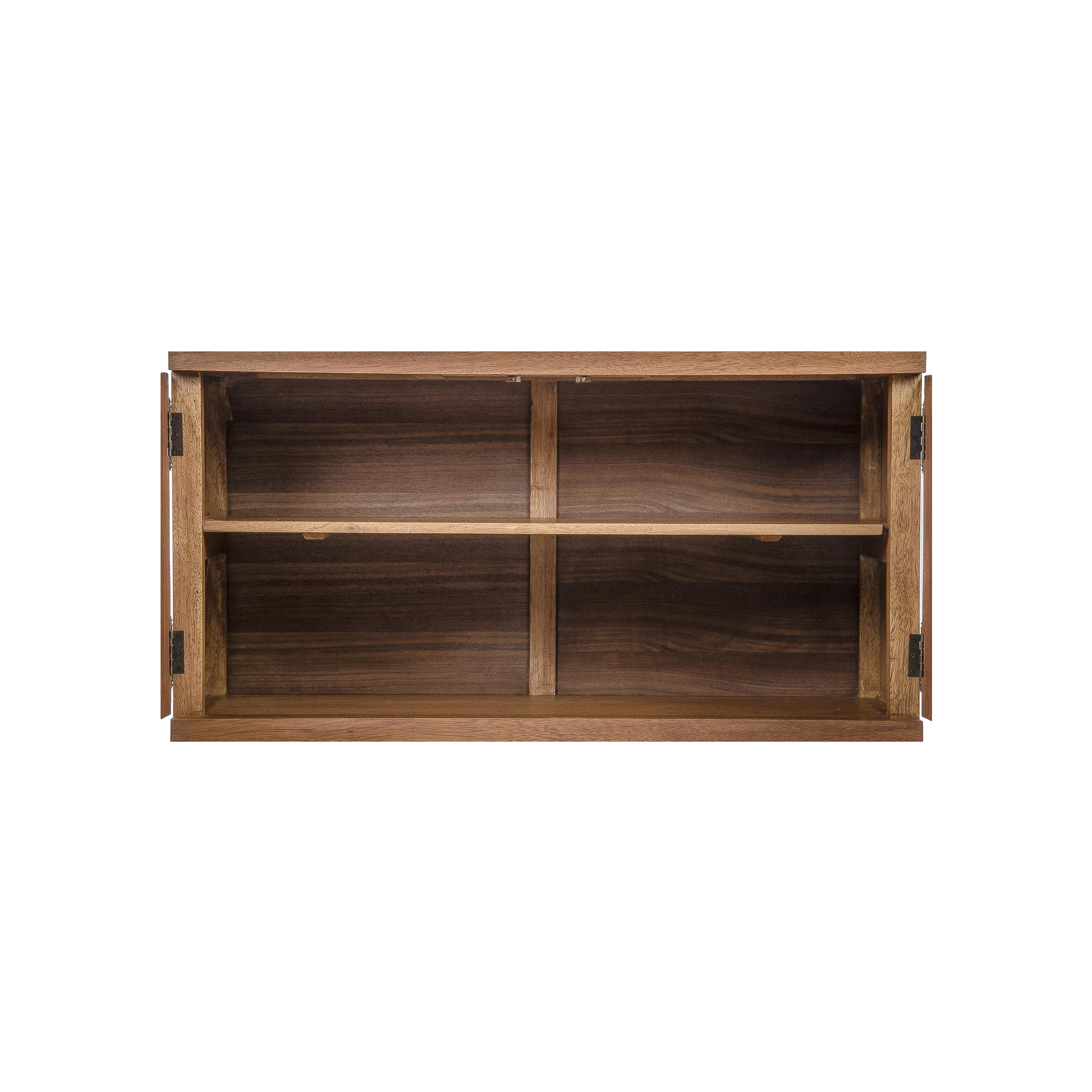 Quadrant 2-Door Sideboard in Dark Walnut