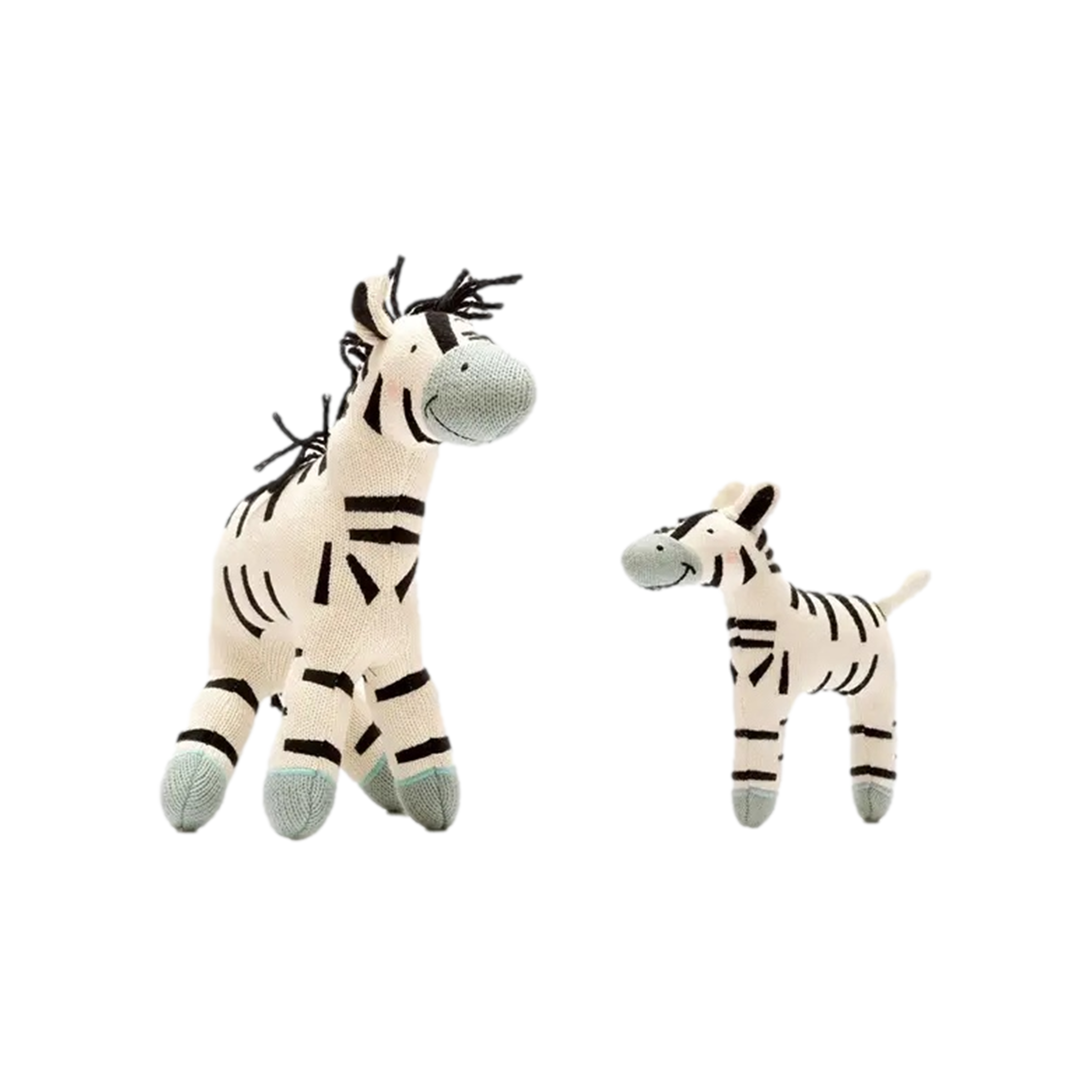 Organic Zebra Plush Toy