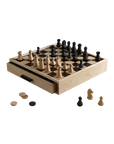 Chess & Checkers Maple Luxe Edition