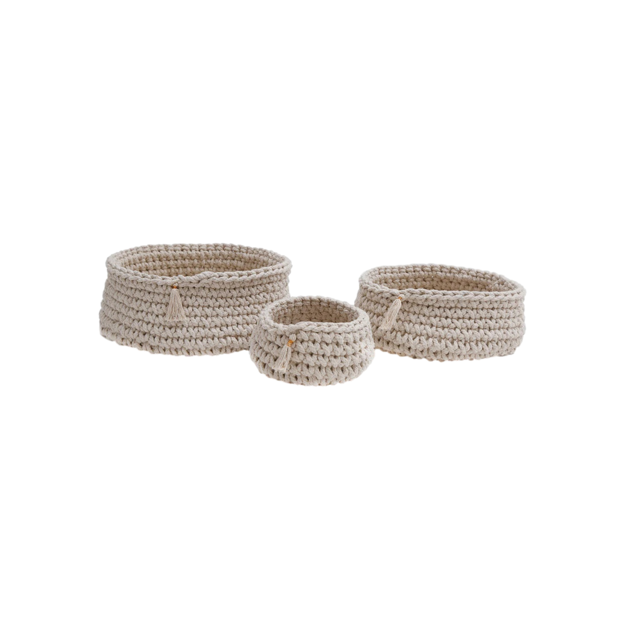 Baya Ivory Basket Set