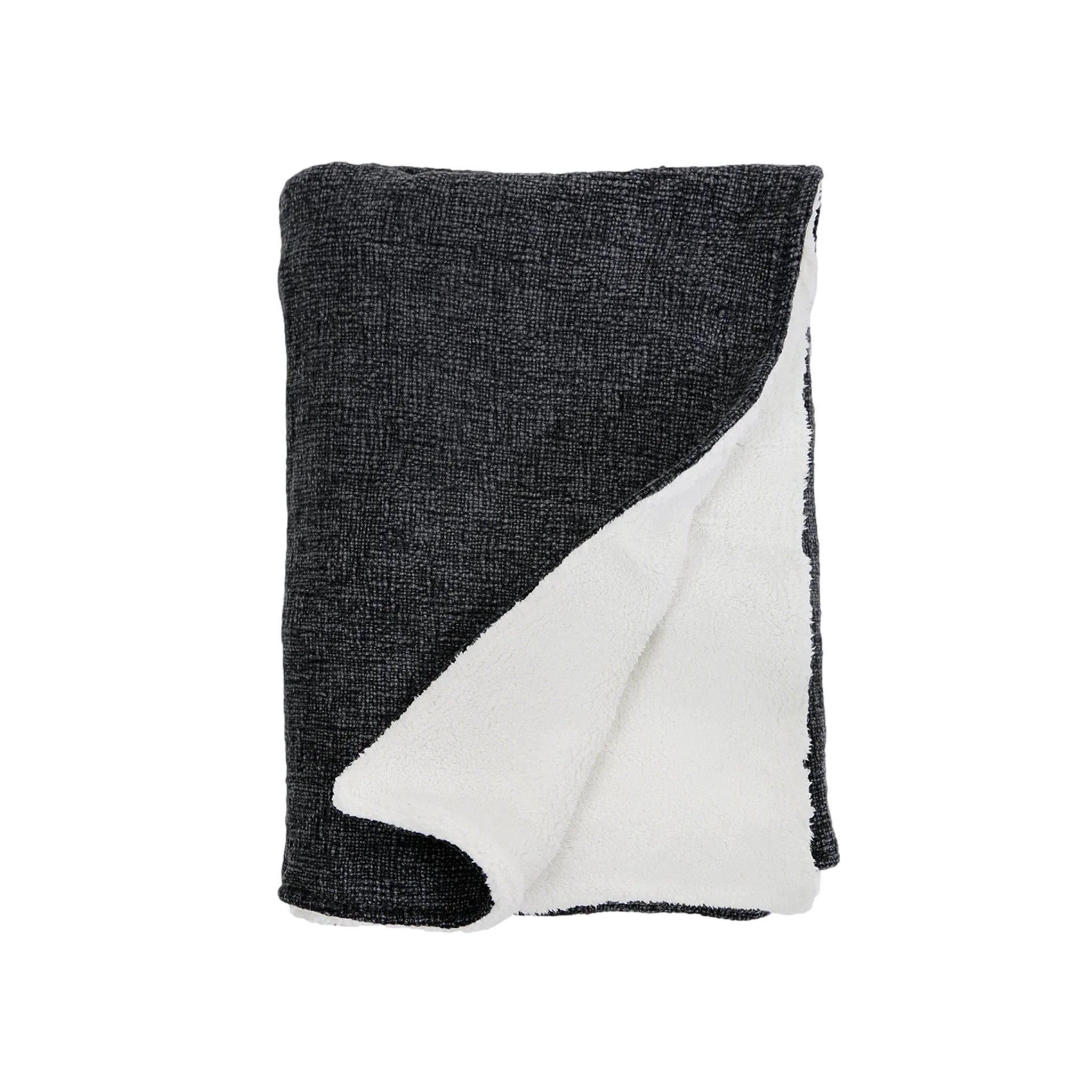 Humboldt Throw in Charcoal