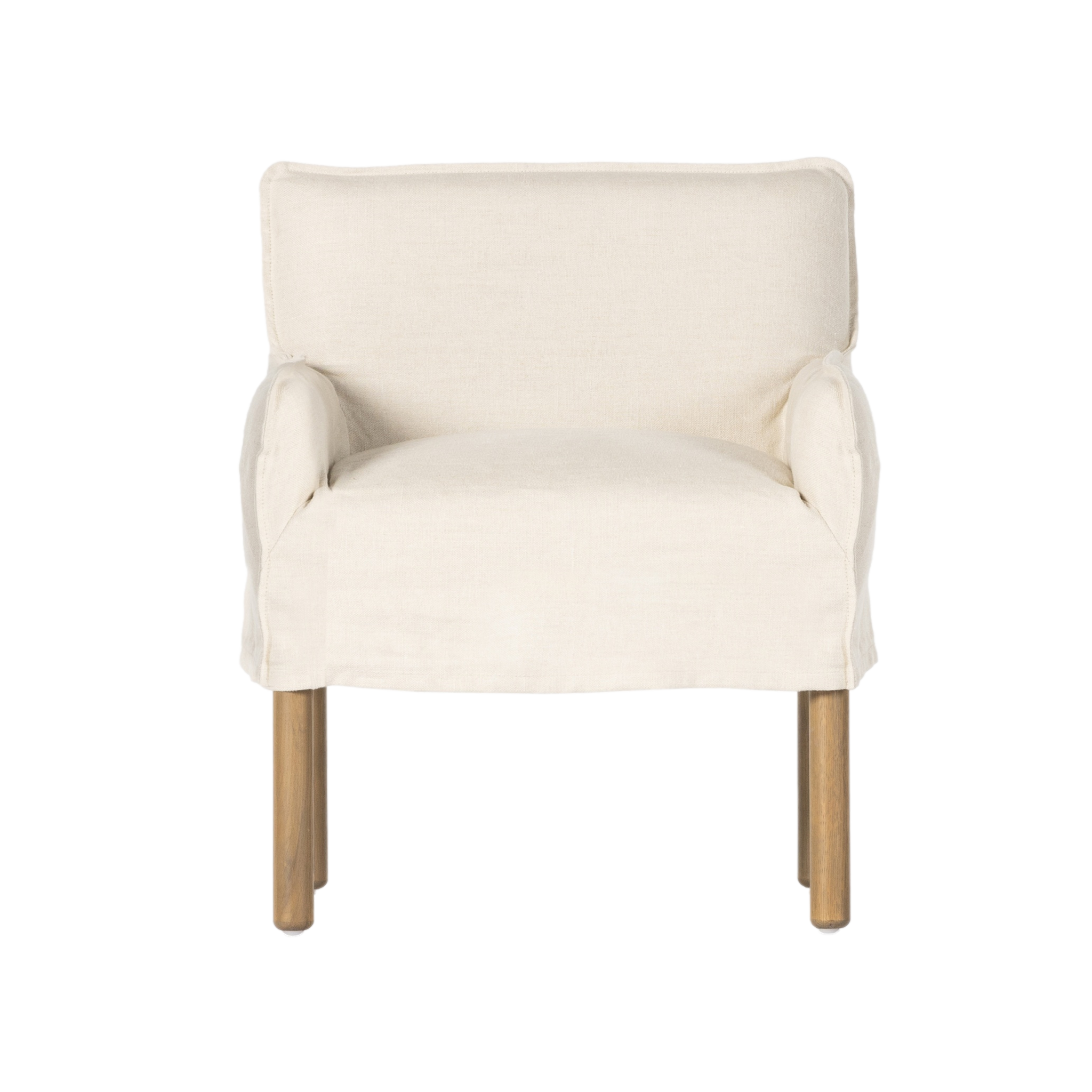 Addington Slipcover Armchair in Natural