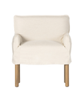Addington Slipcover Armchair in Natural
