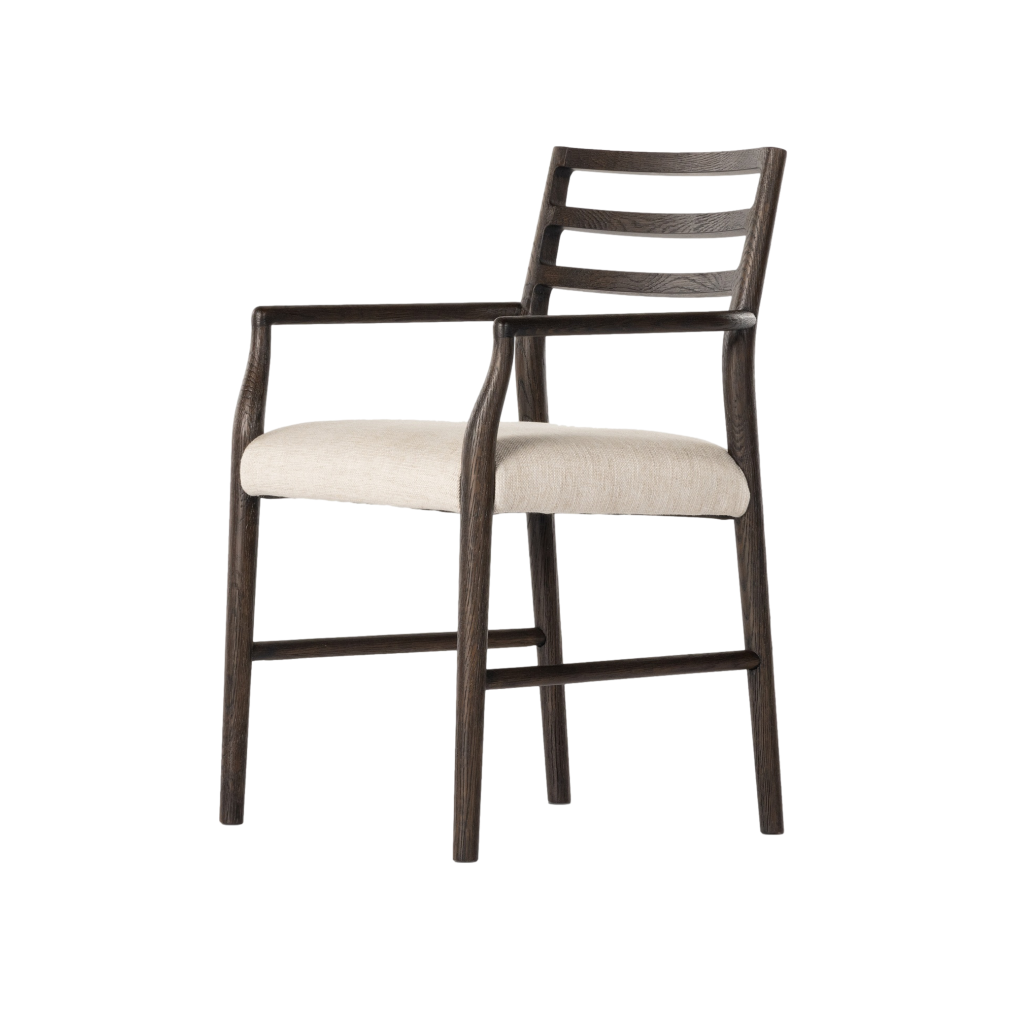 Glenmore Dining Armchair in Carbon