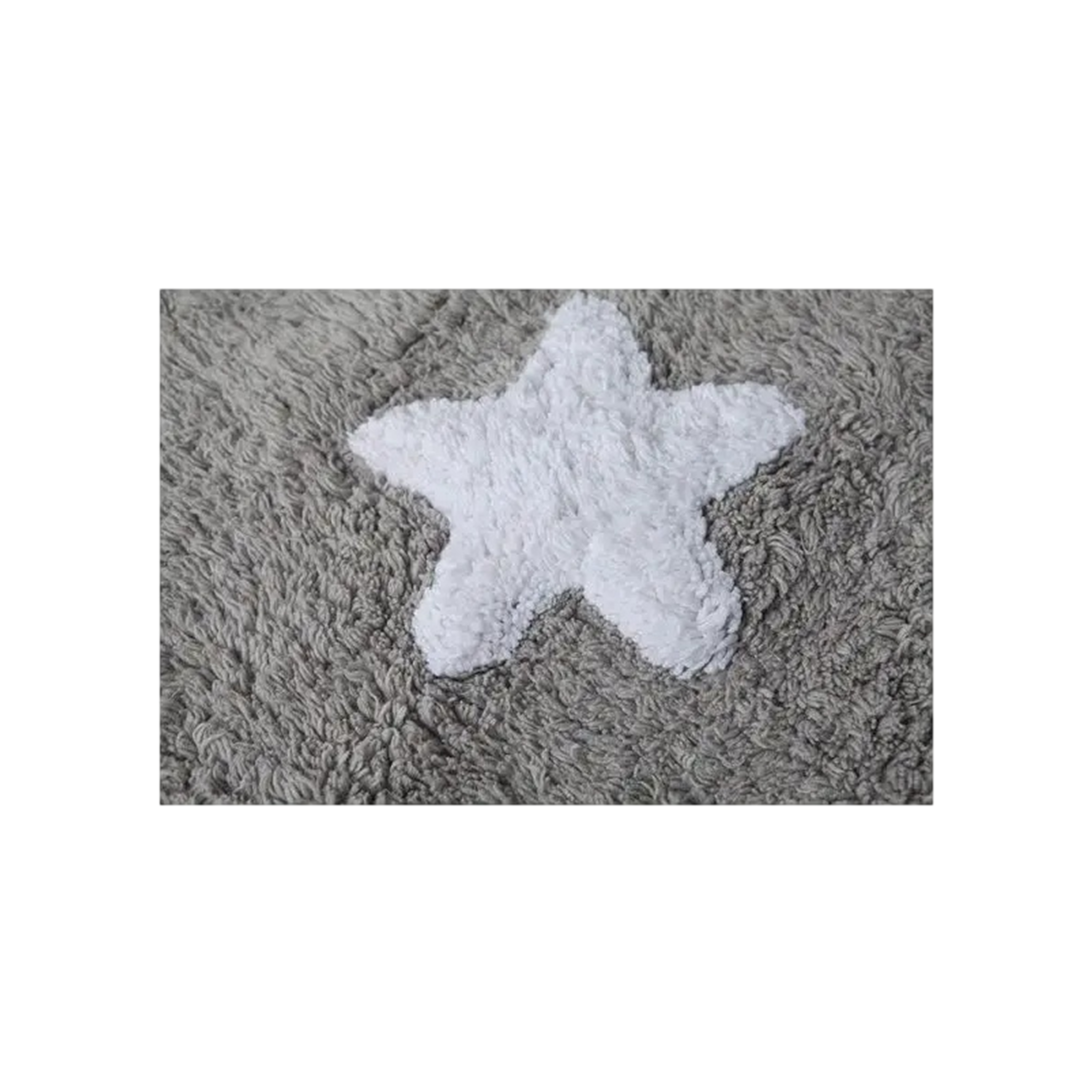 Stars Rug in Grey