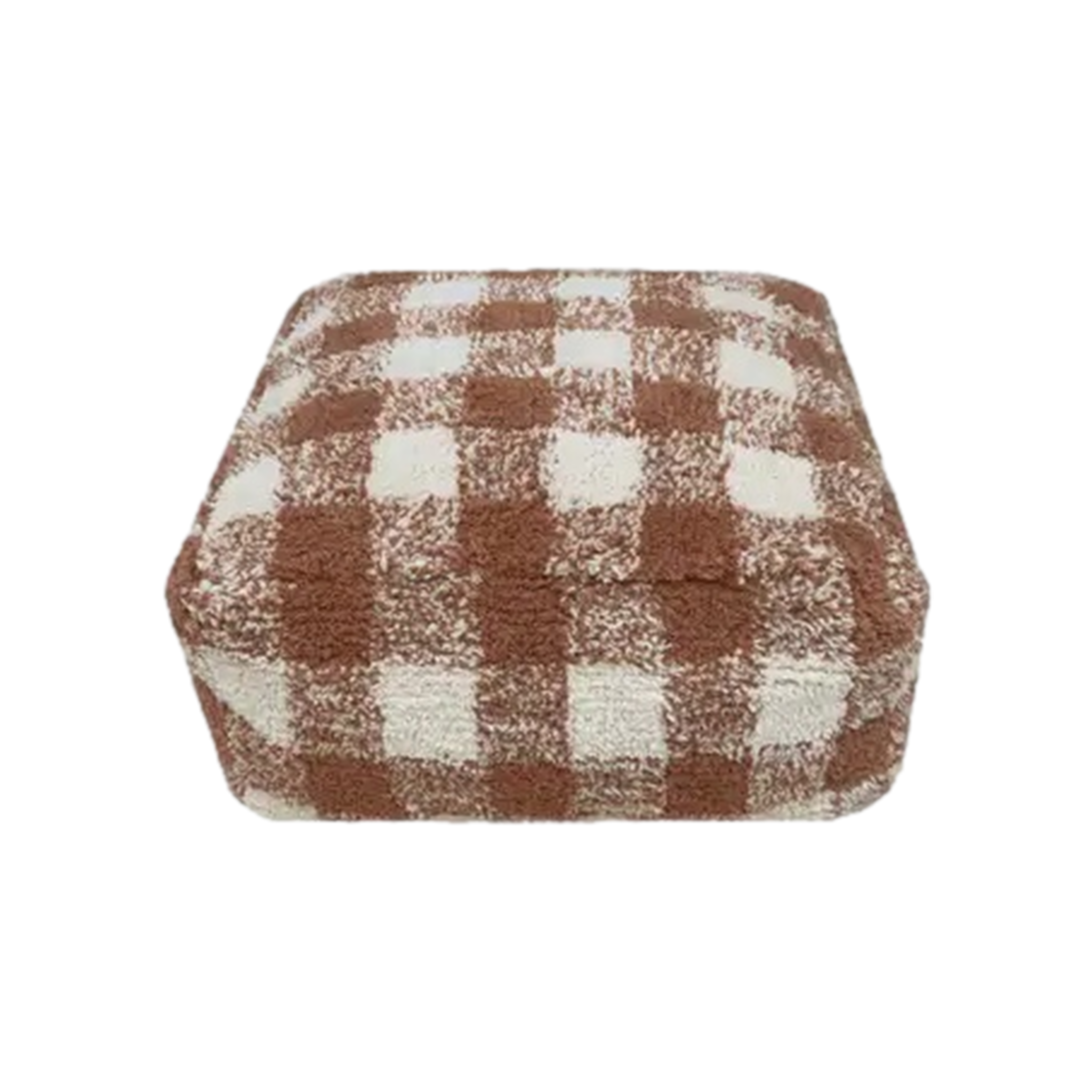 Vichy Pouf in Toffee