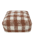 Vichy Pouf in Toffee