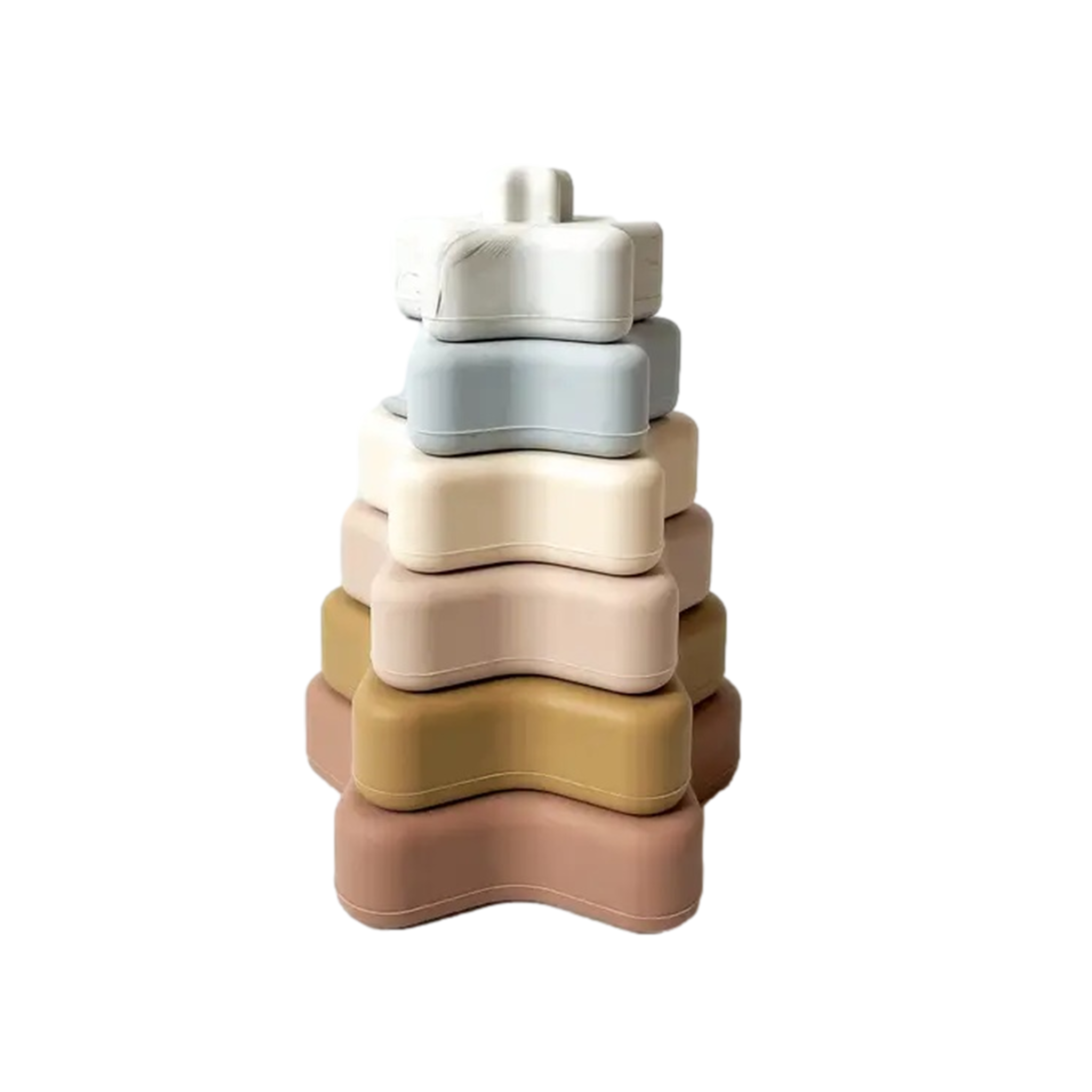 Silicone Star Stacking Toy