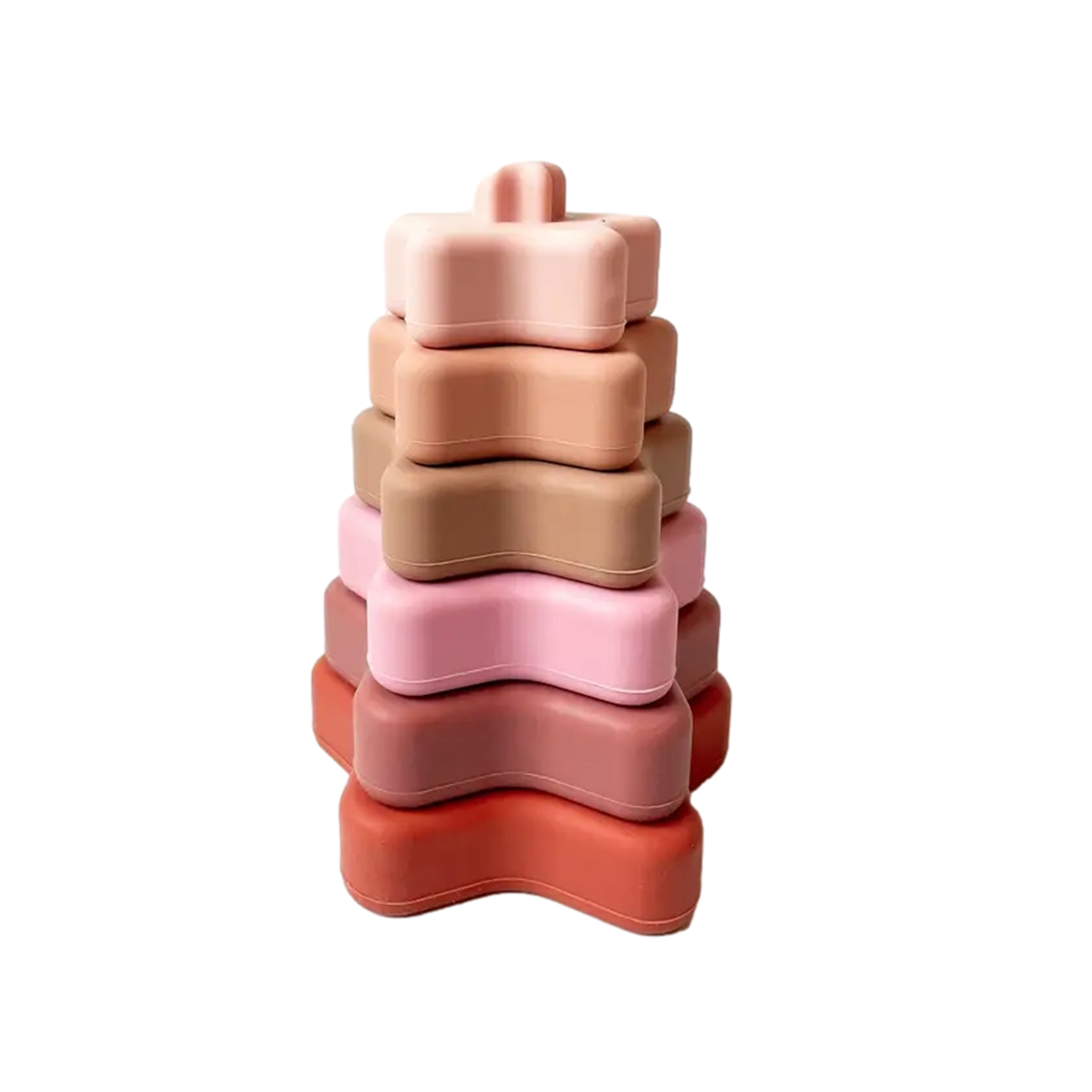 Silicone Star Stacking Toy