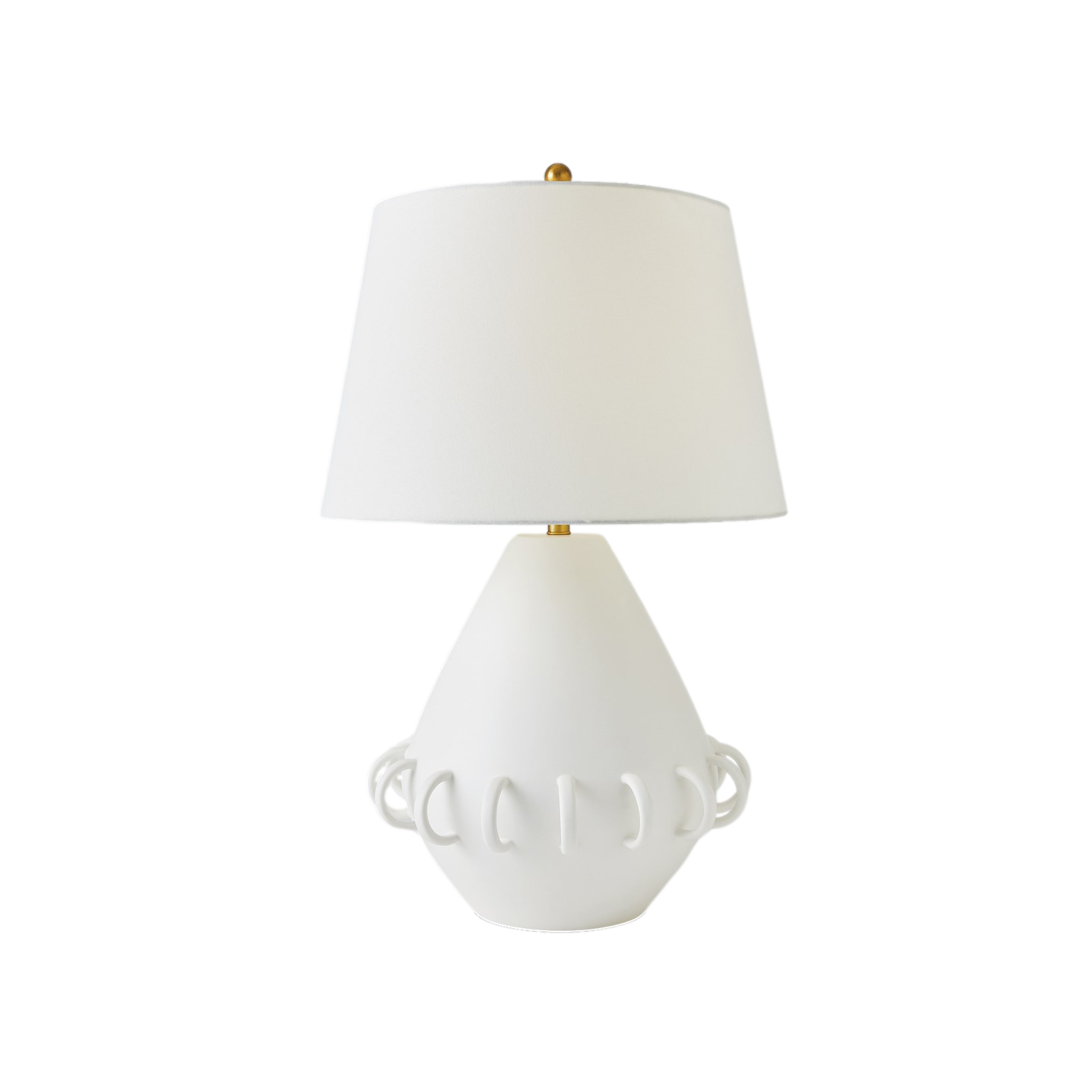 Bangle Lamp in Matte White