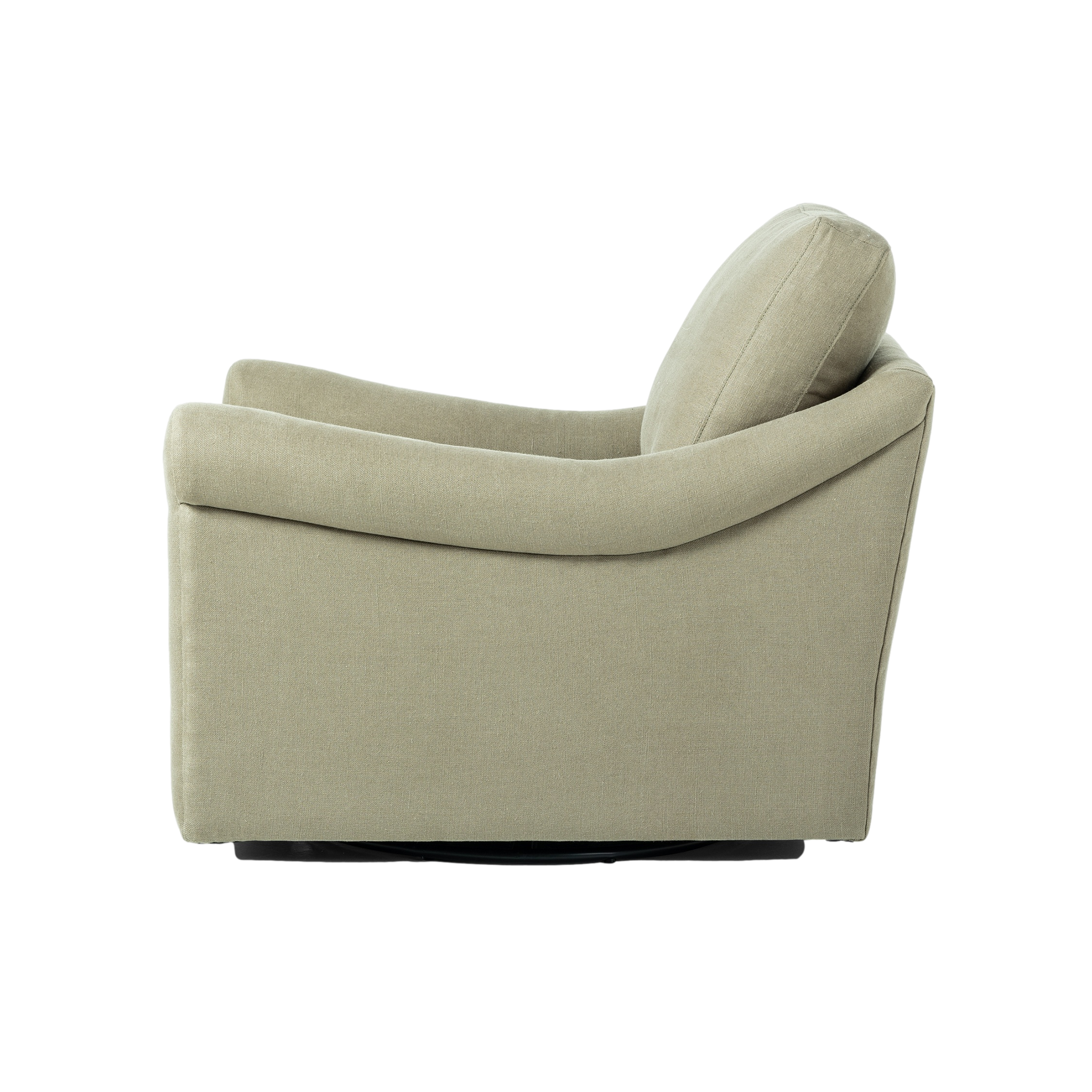 Bridges Swivel Chair in Khaki