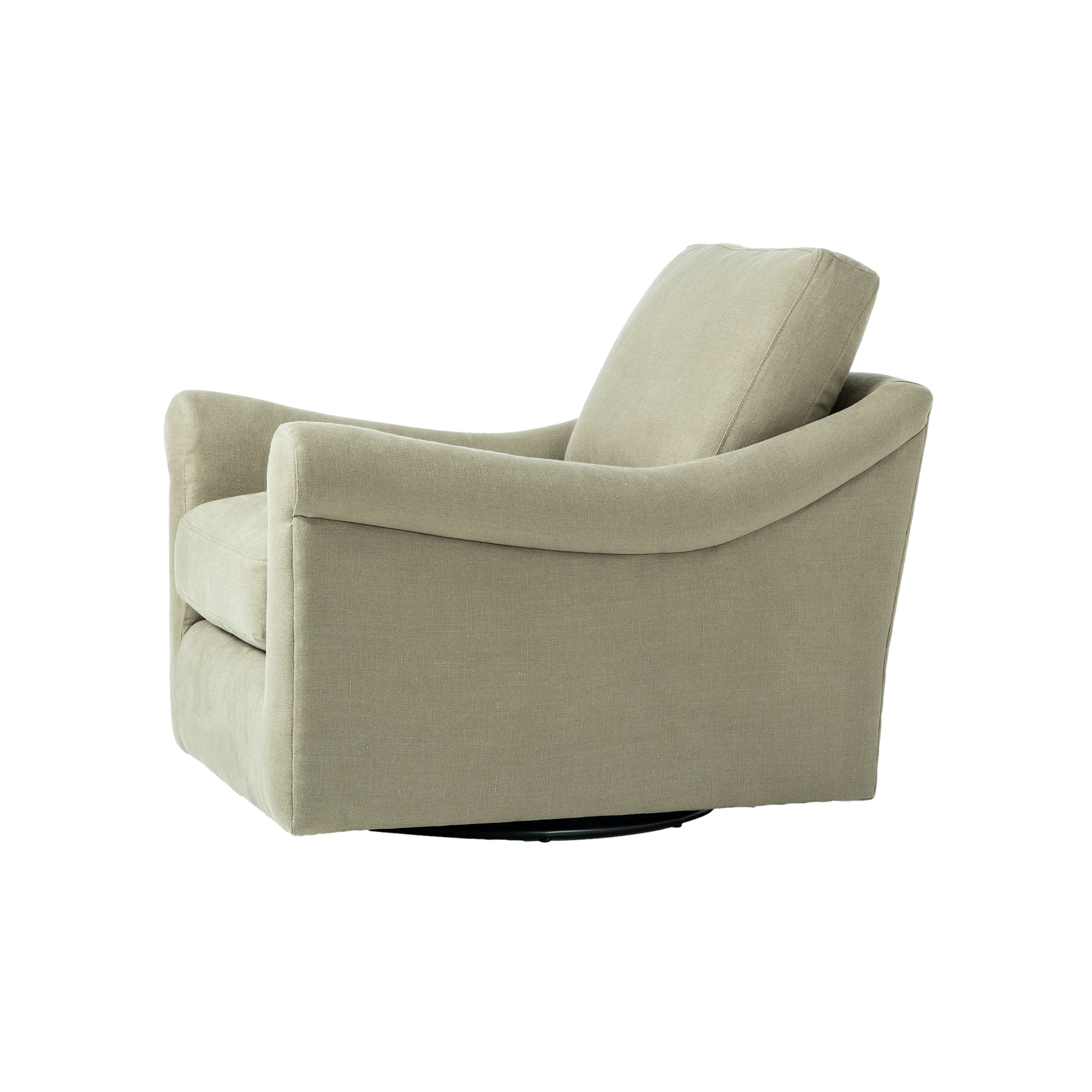 Bridges Swivel Chair in Khaki