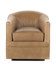 Quinton Swivel Chair in Taupe