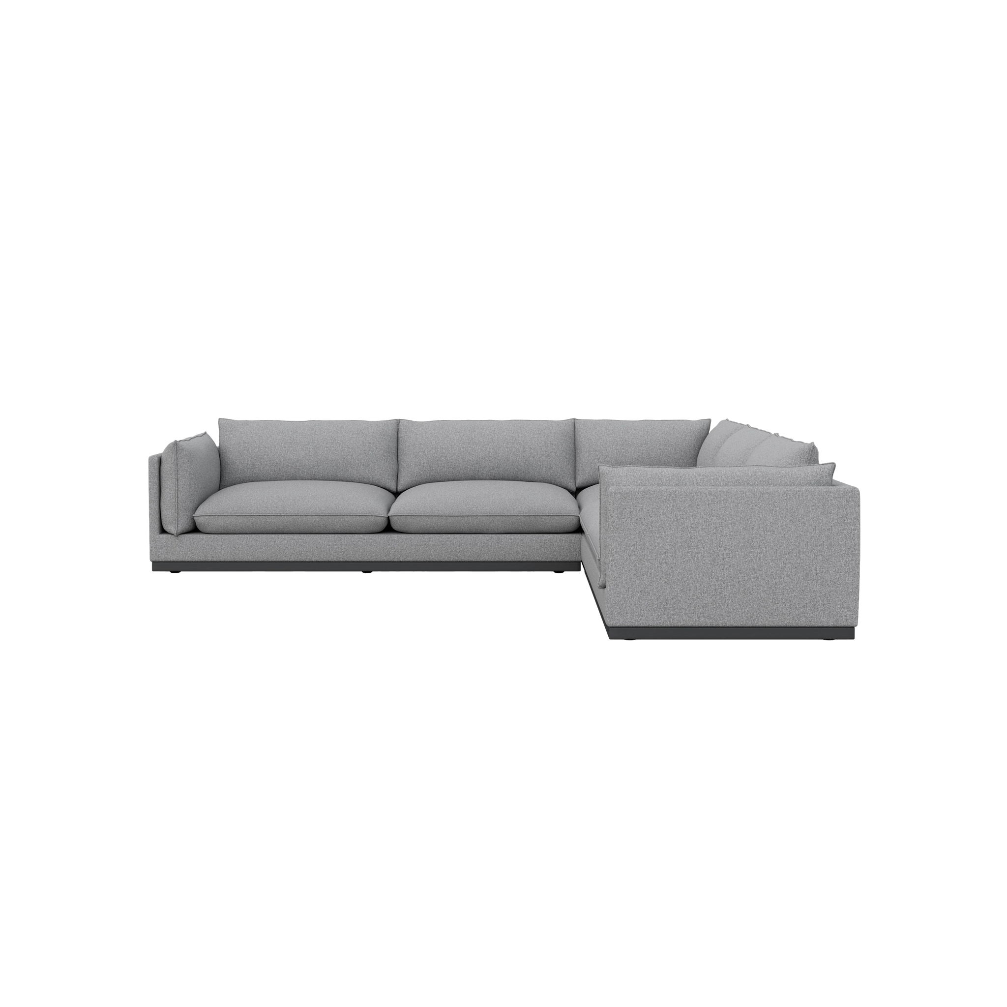 Camden 3-Piece Sectional in Grey