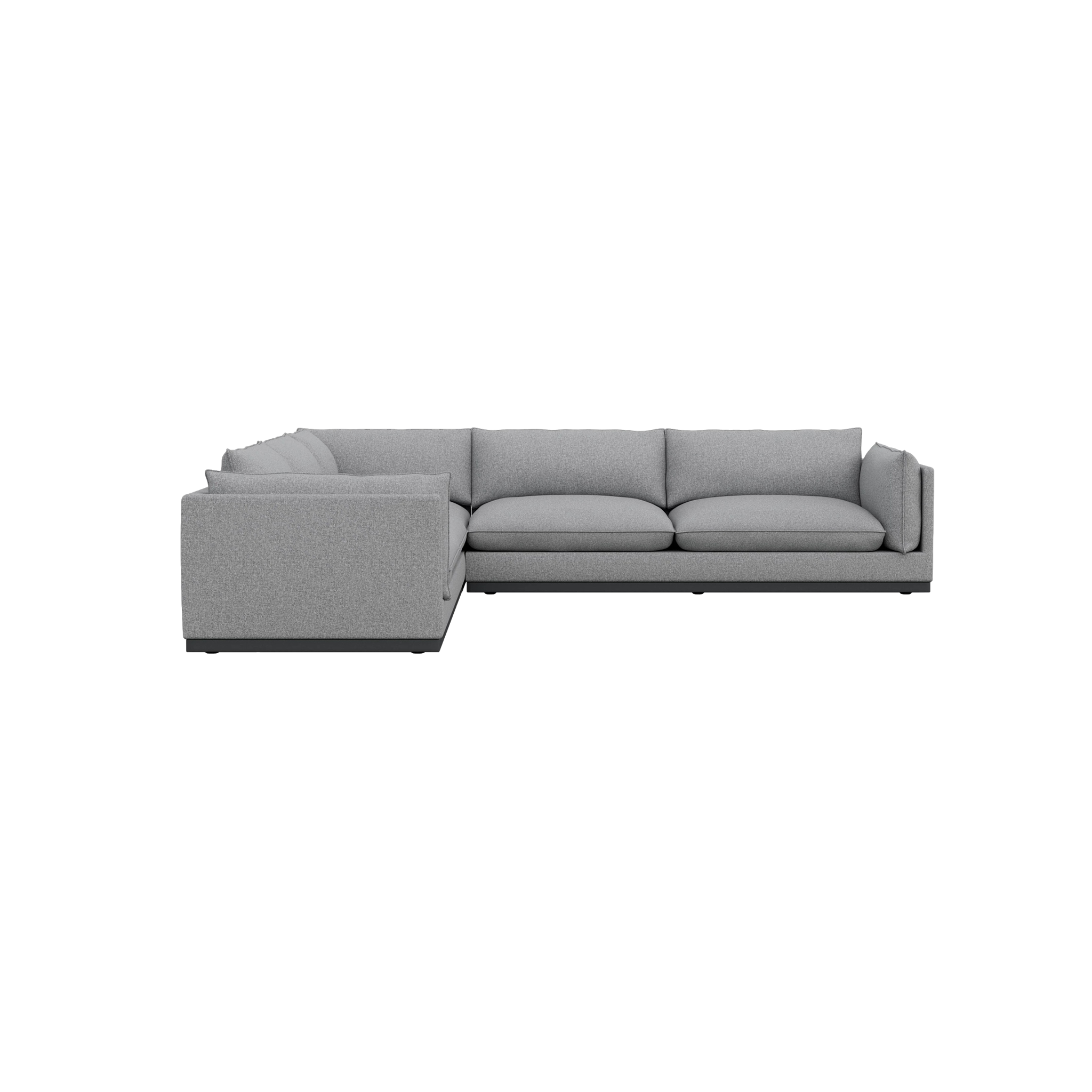 Camden 3-Piece Sectional in Grey