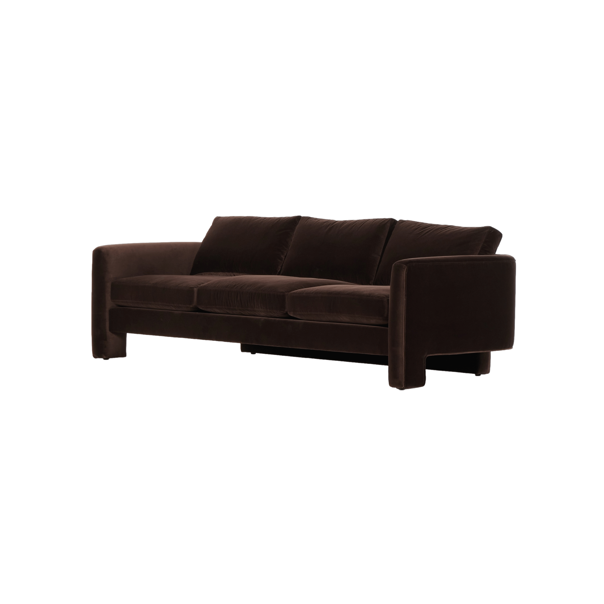 Katya Sofa in Surrey Cocoa