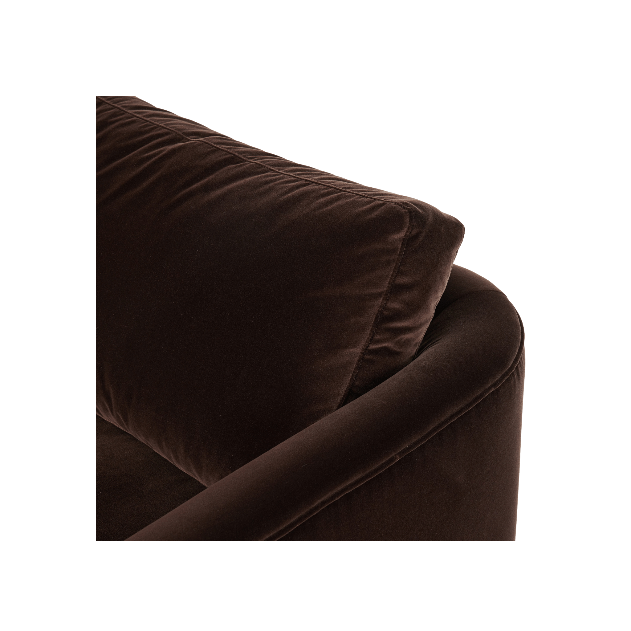 Katya Sofa in Surrey Cocoa