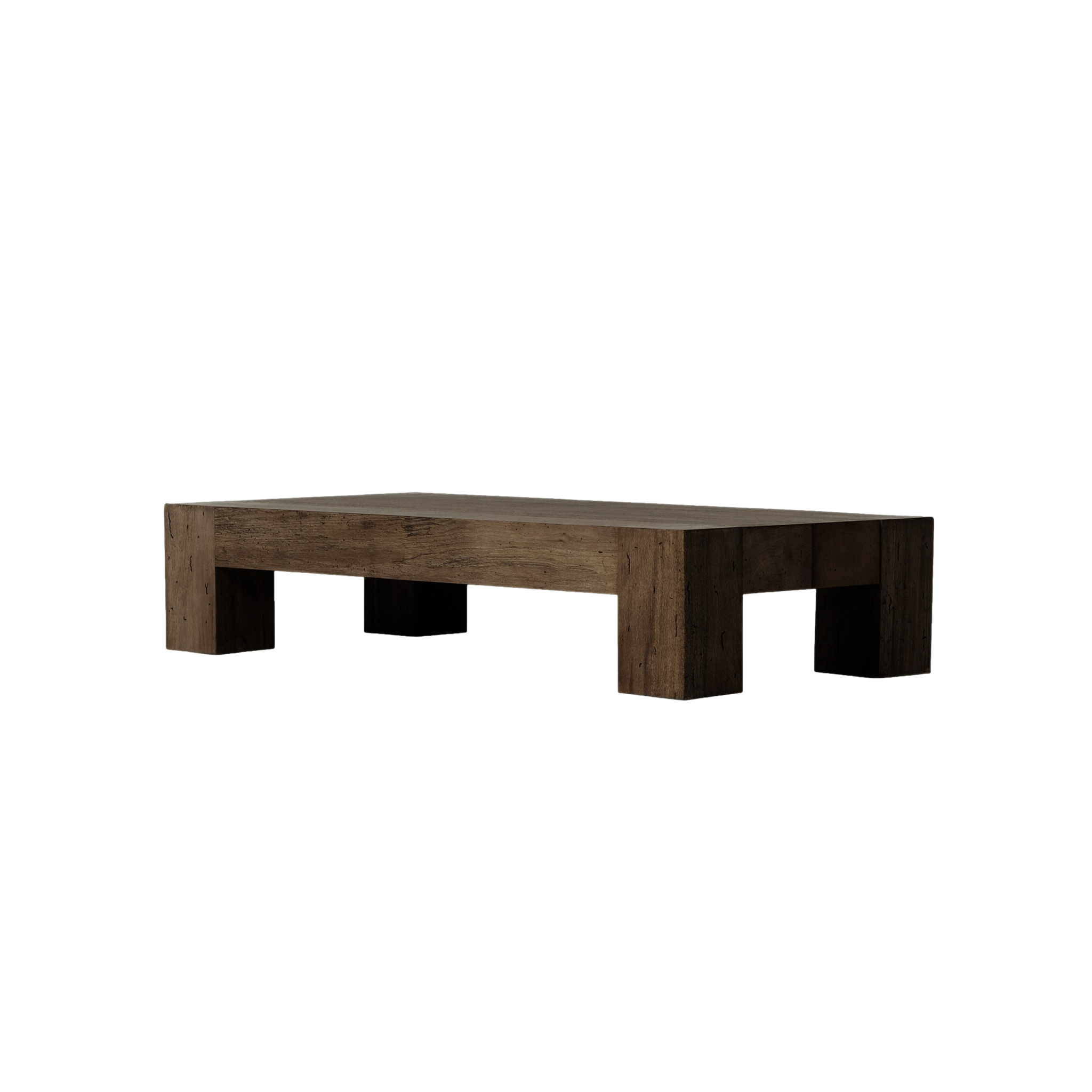 Abaso Coffee Table in Ebony Oak