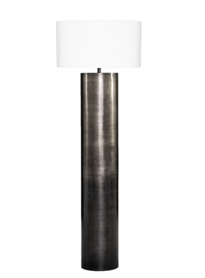 Cameron Floor Lamp in Pewter