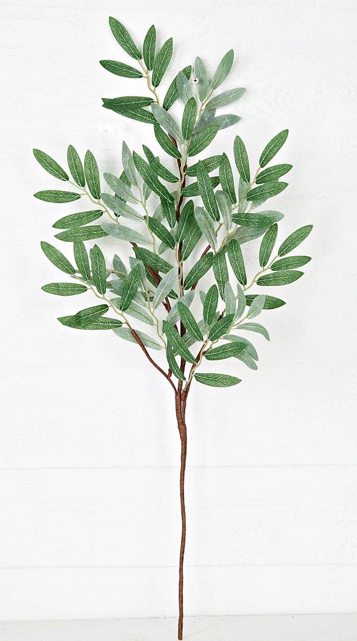 31263- 32in Olive Leaves Branch-