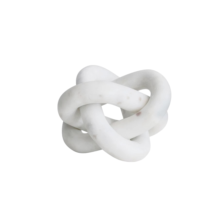 Marble Chain Knot Decor