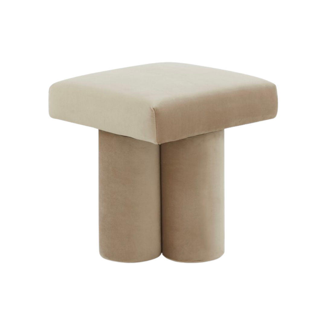 Deangelo Velvet Ottoman