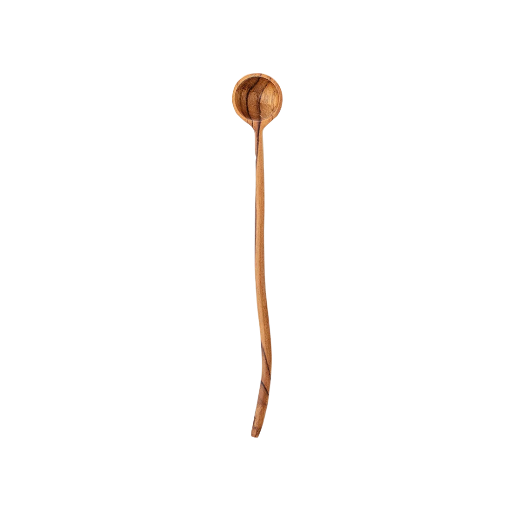 Hand-Carved Teak Wood Spoon
