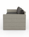 Leroy Outdoor Sofa, Weathered Grey (Charcoal)