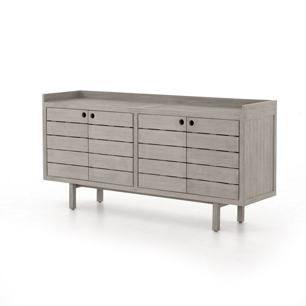 Lula Outdoor Sideboard (Weathered Grey)