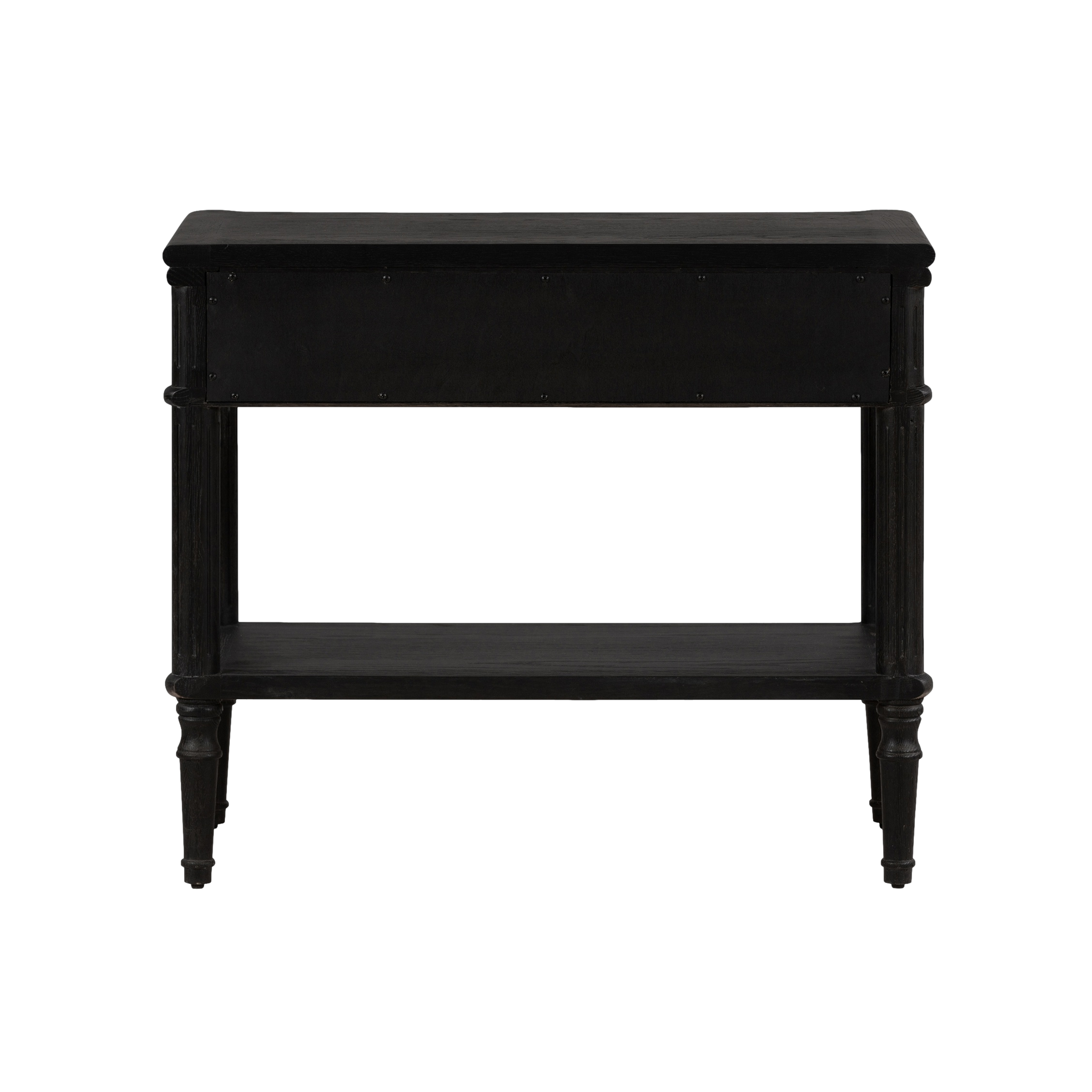 Toulouse Nightstand in Distressed Black