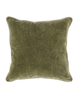 Heirloom Velvet Pillow in Moss