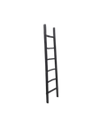 76" Black Ladder