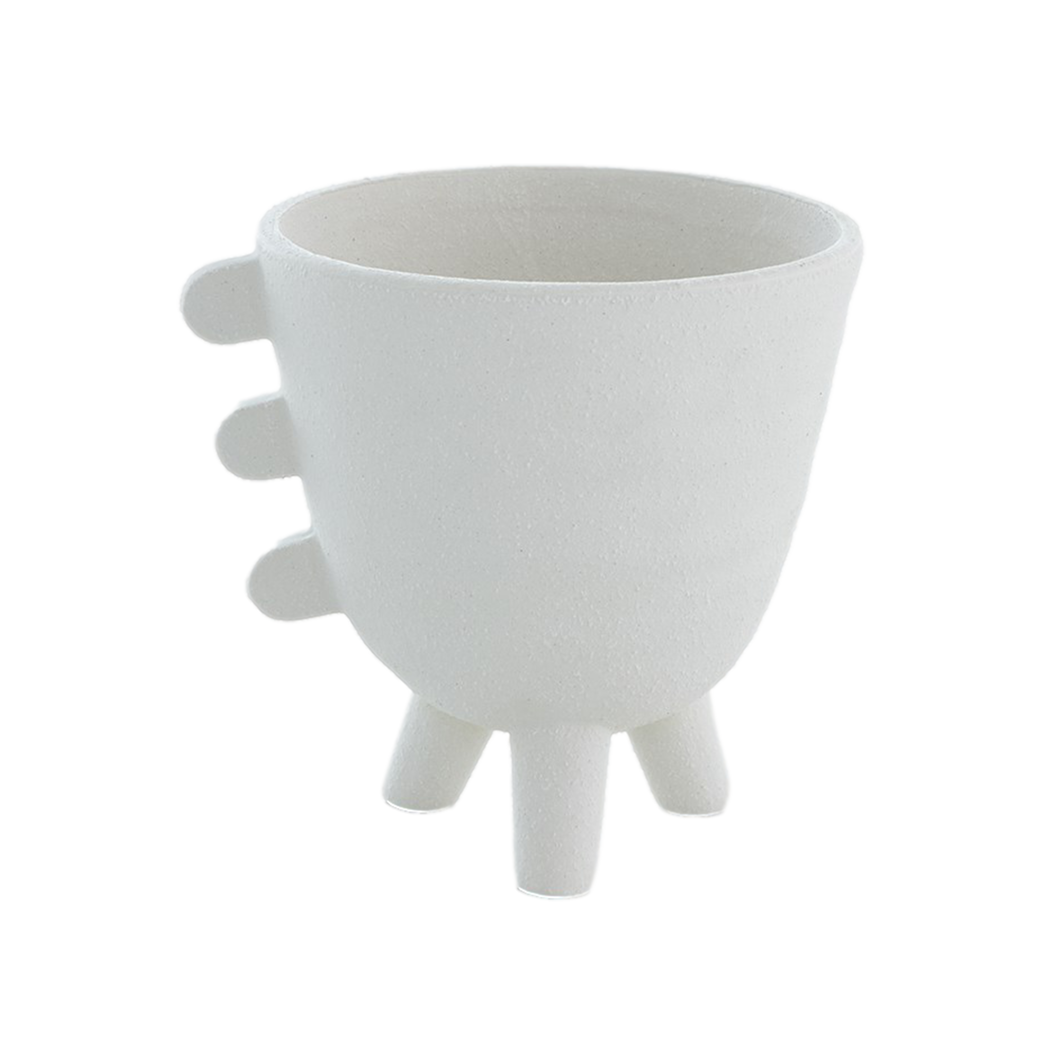Primitive Porcelain 3 Leg Cache Pot