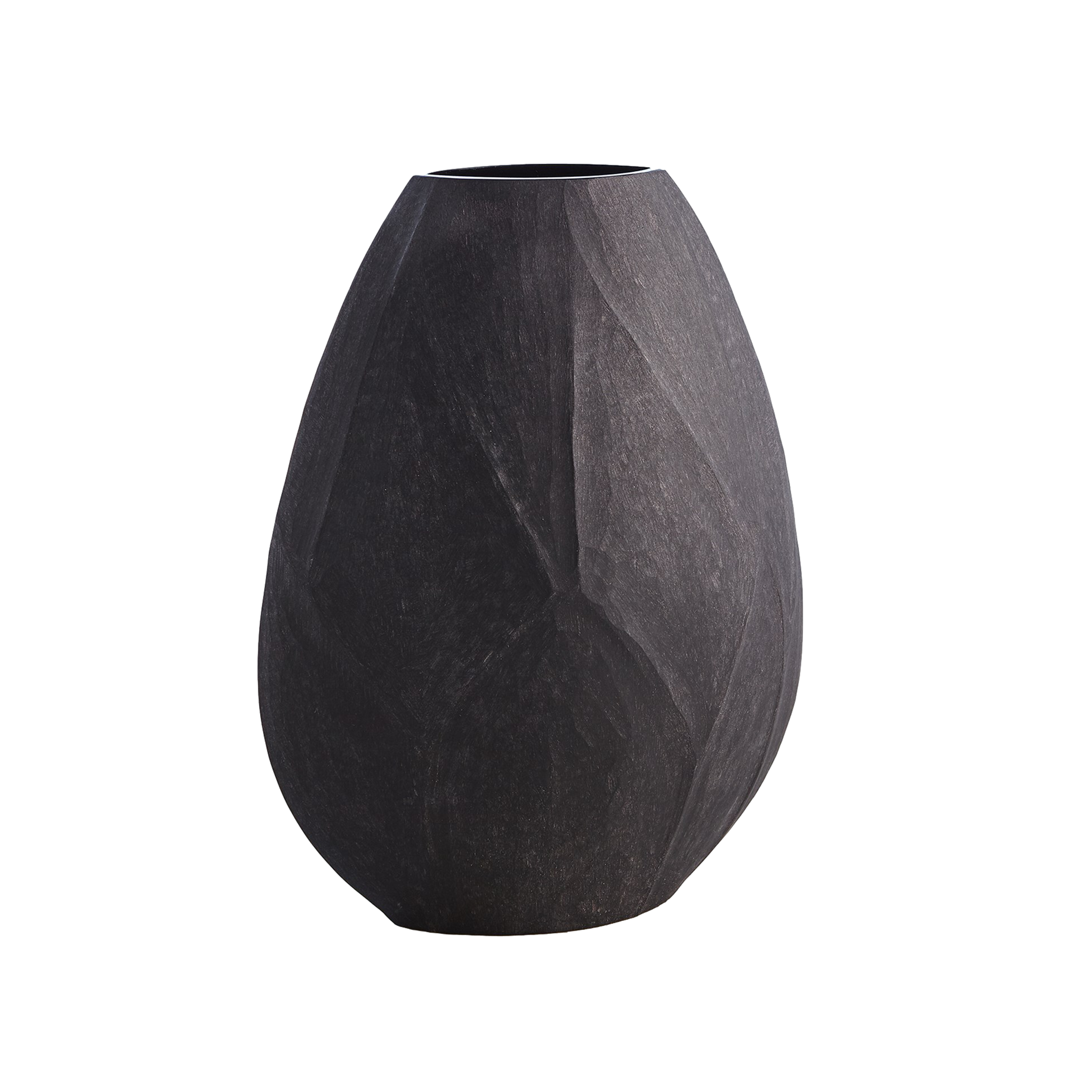 Rough Forest Cut Glass Vase (Small)