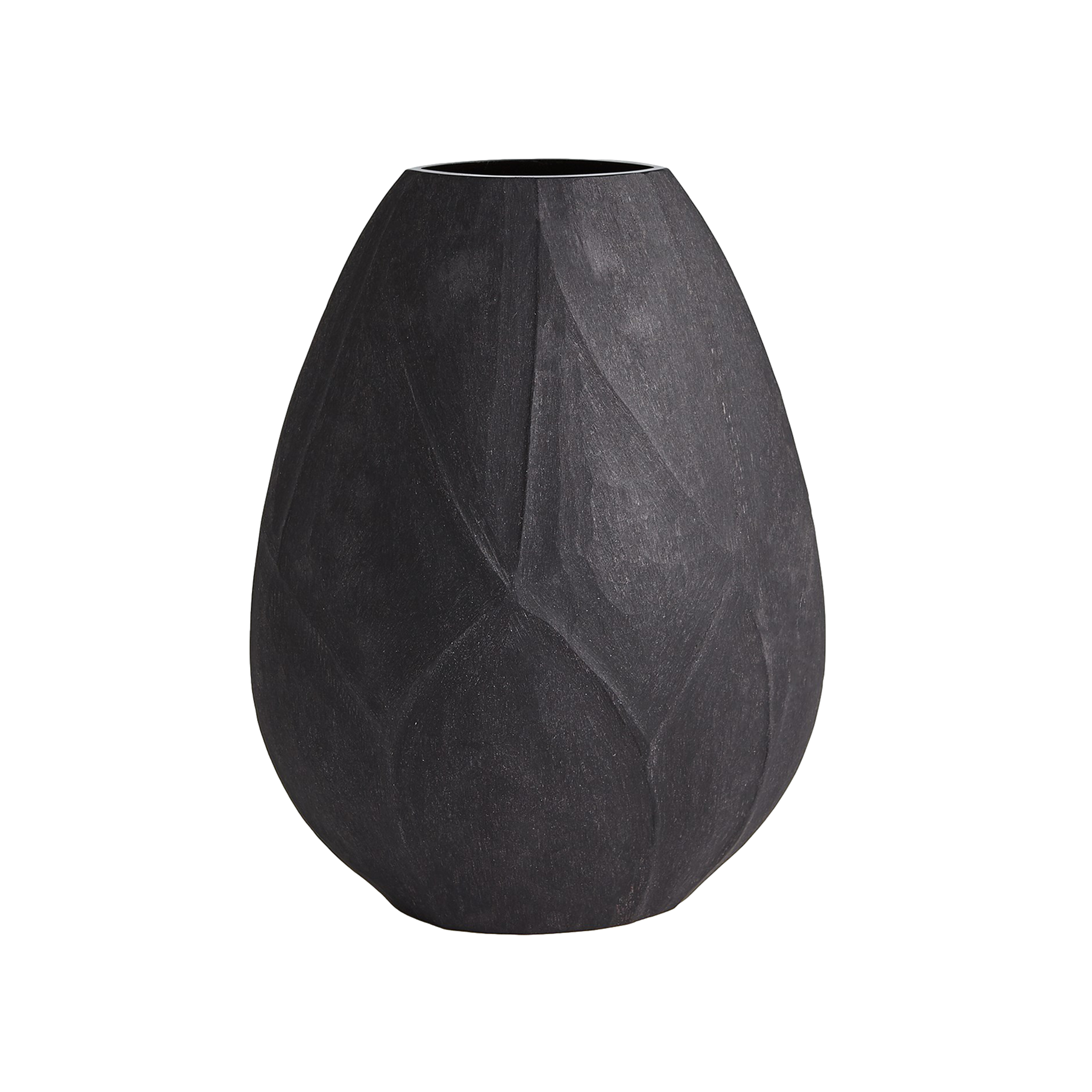Rough Forest Cut Glass Vase (Large)