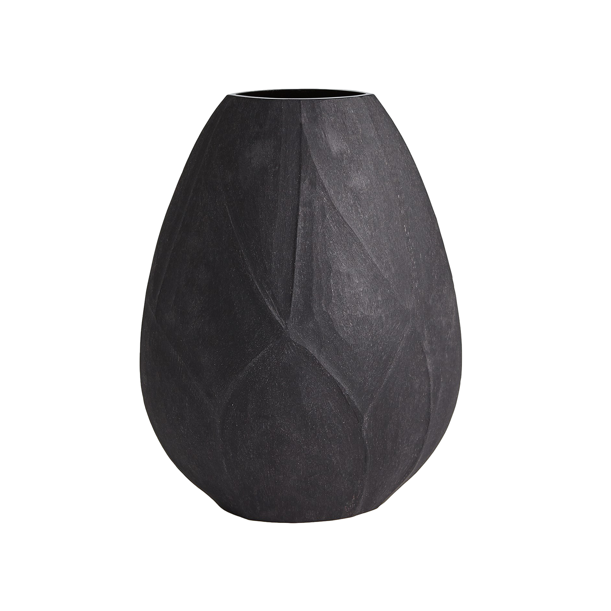 Rough Forest Cut Glass Vase (Small)